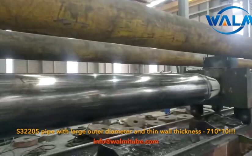 S32205 pipe with large outer diameter and thin wall – 710*10!!!