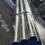 Precision polished both inside and outside 2 Stainless Steel Pipes with Precision Polished Inside and Outside