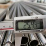 externally polished stainless steel tube